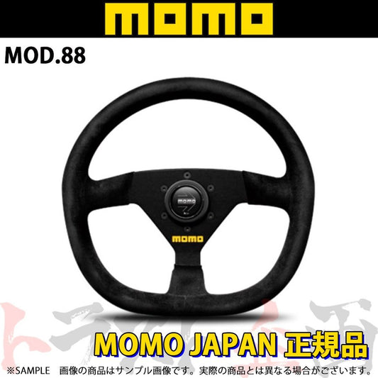 MOMO モモ ステアリング モデル88 320mm ブラックスエード ##872111047